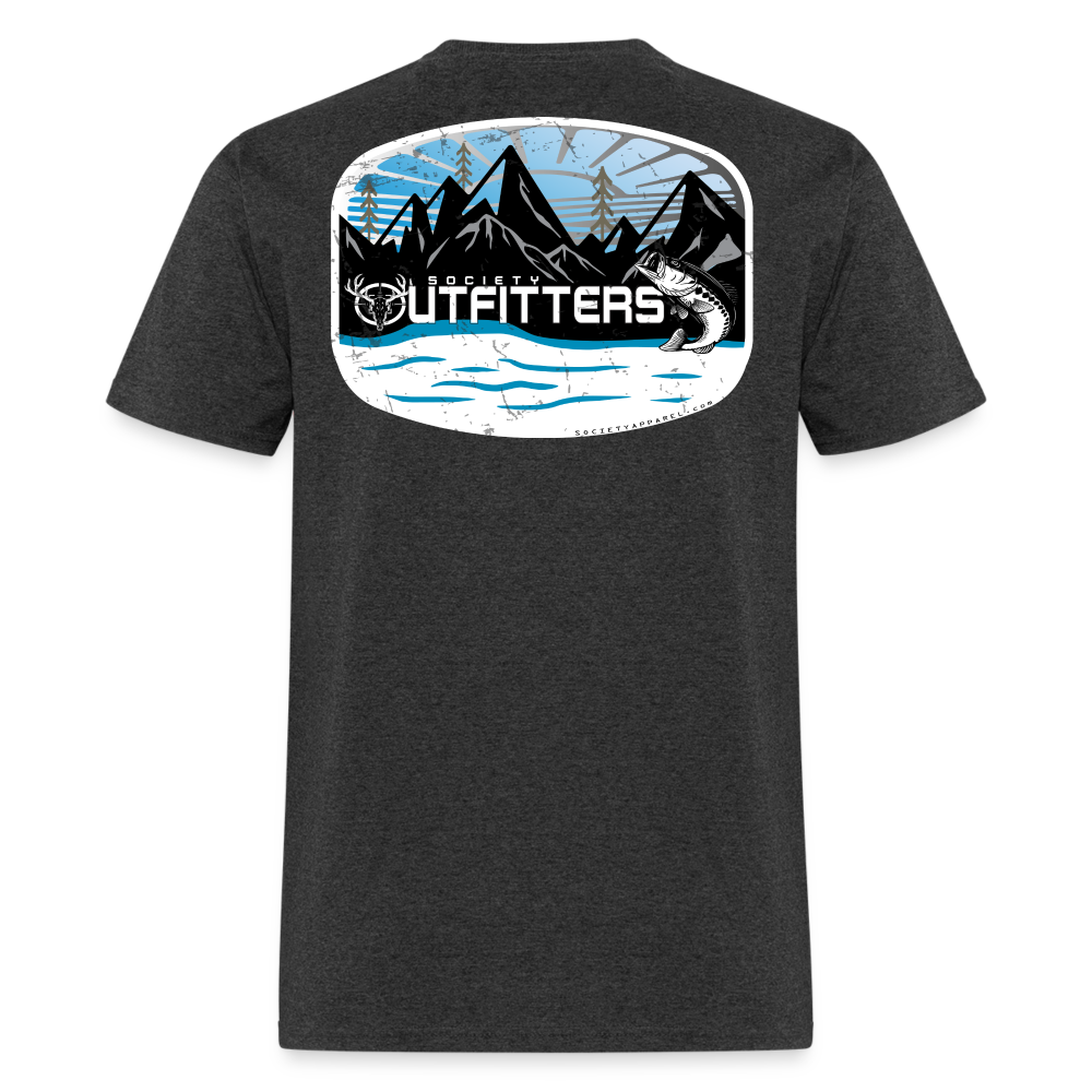 society outfitters • river & stream (100% cotton) - heather black