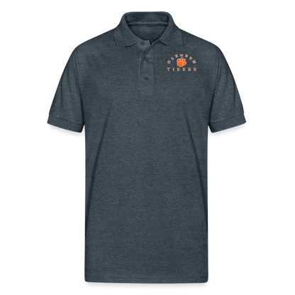 Clemson Tigers Polo - deep heather