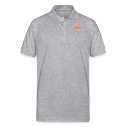 Clemson Tigers Polo - heather gray