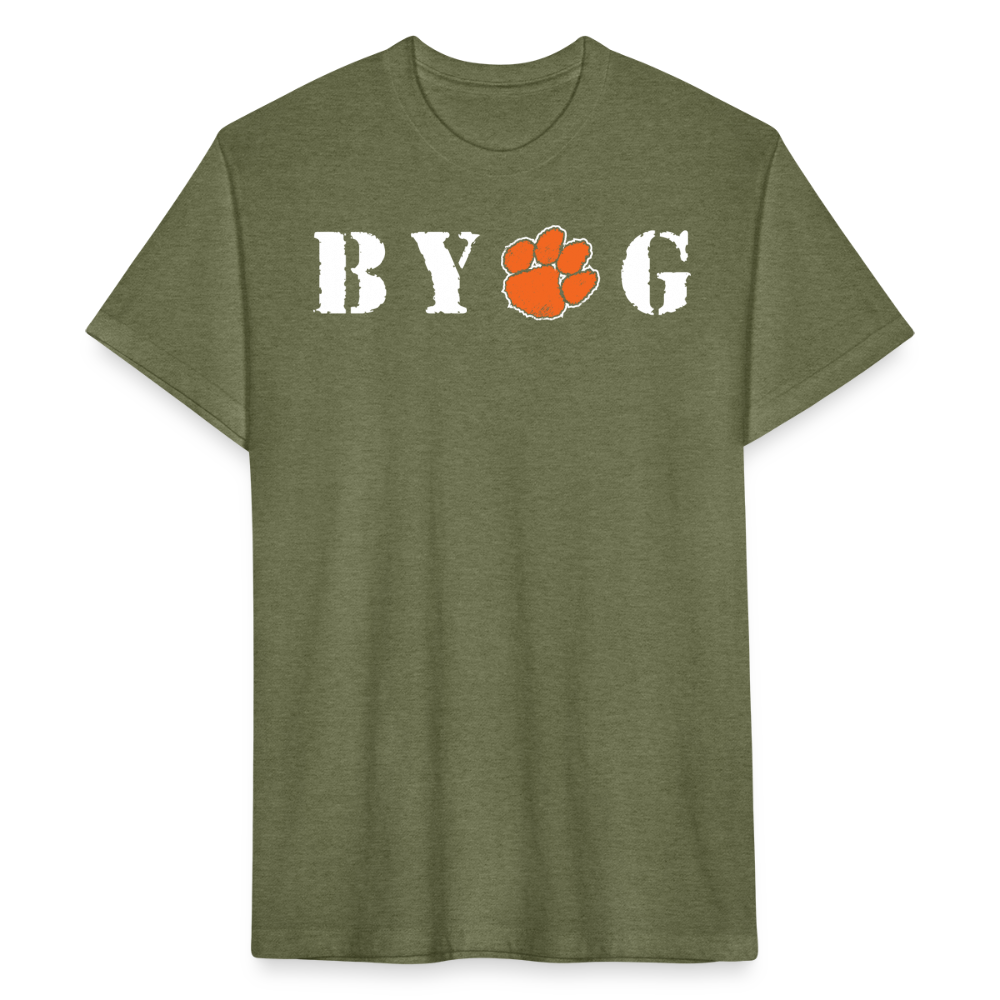 clemson • byog - heather military green