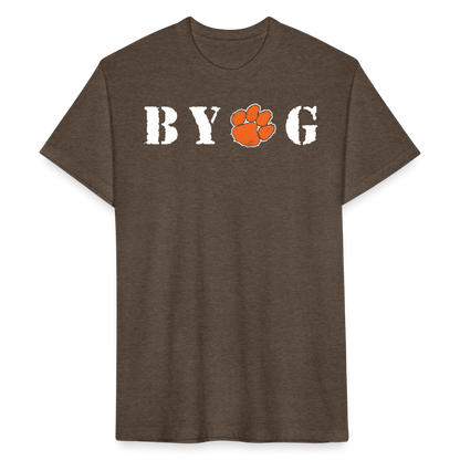 clemson • byog - heather espresso