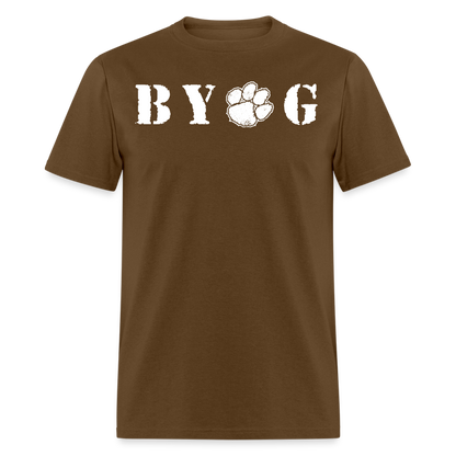 clemson • byog (100% cotton) - brown