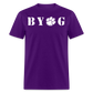 clemson • byog (100% cotton) - purple