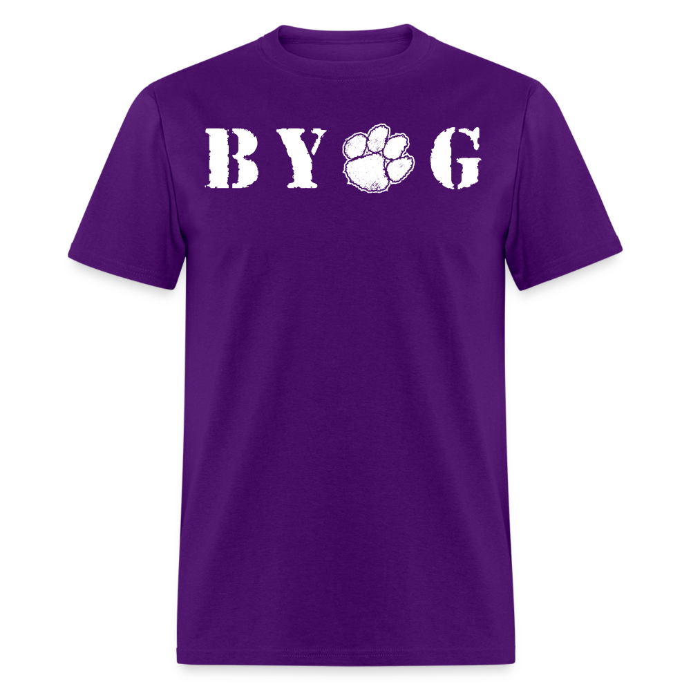 clemson • byog (100% cotton) - purple