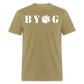 clemson • byog (100% cotton) - khaki