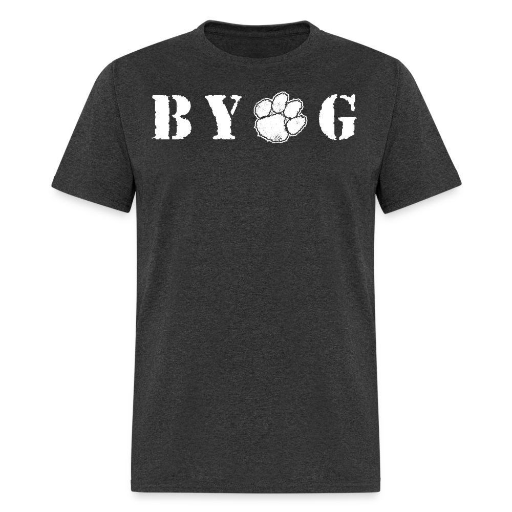 clemson • byog (100% cotton) - heather black