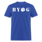 clemson • byog (100% cotton) - royal blue