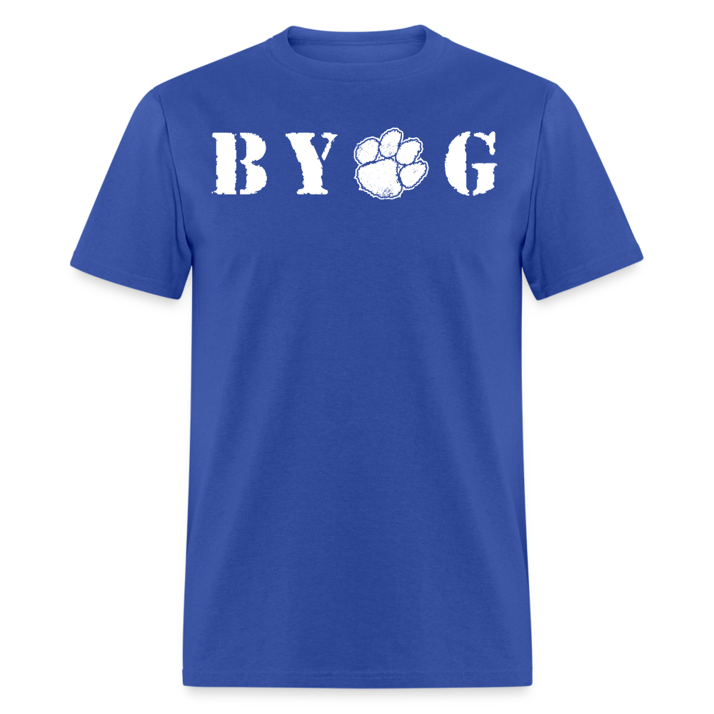 clemson • byog (100% cotton) - royal blue