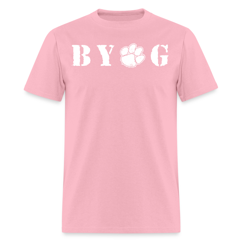 clemson • byog (100% cotton) - pink