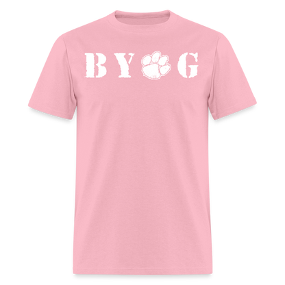 clemson • byog (100% cotton) - pink