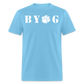 clemson • byog (100% cotton) - aquatic blue