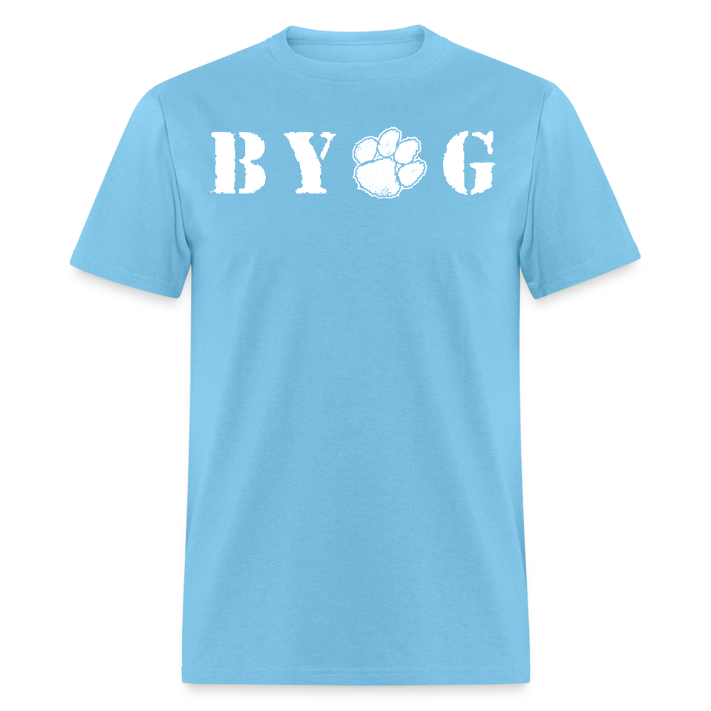 clemson • byog (100% cotton) - aquatic blue