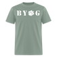 clemson • byog (100% cotton) - sage