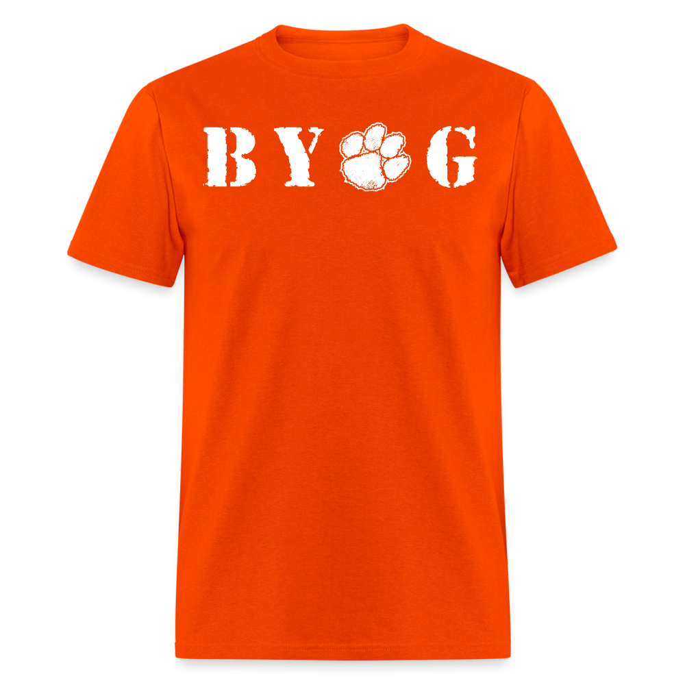 clemson • byog (100% cotton) - orange