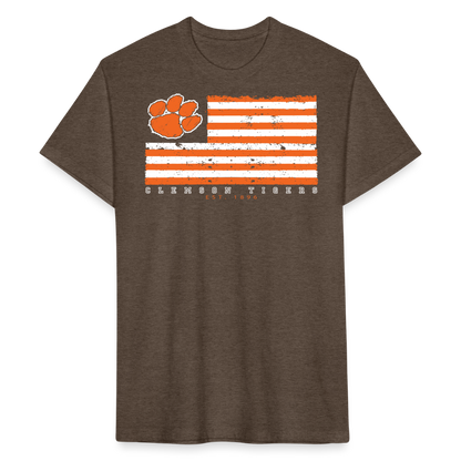 clemson • tiger nation - heather espresso