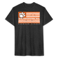 clemson • tiger flag w/back branding - heather black