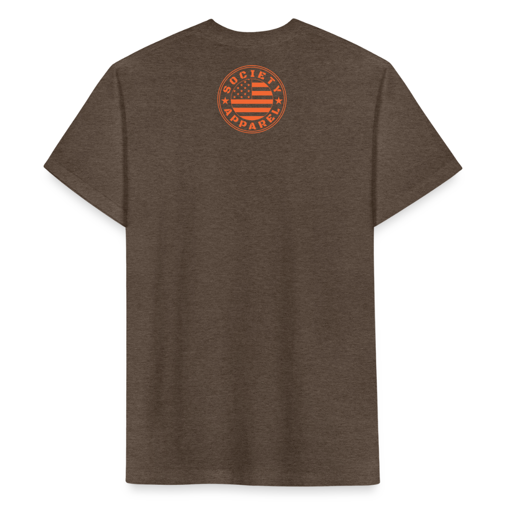 clemson • tiger flag w/back branding - heather espresso