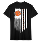 clemson • tiger flag vertical w/branding (white) - black