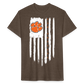 clemson • tiger flag vertical w/branding (white) - heather espresso