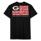 georgia • bulldog country - black