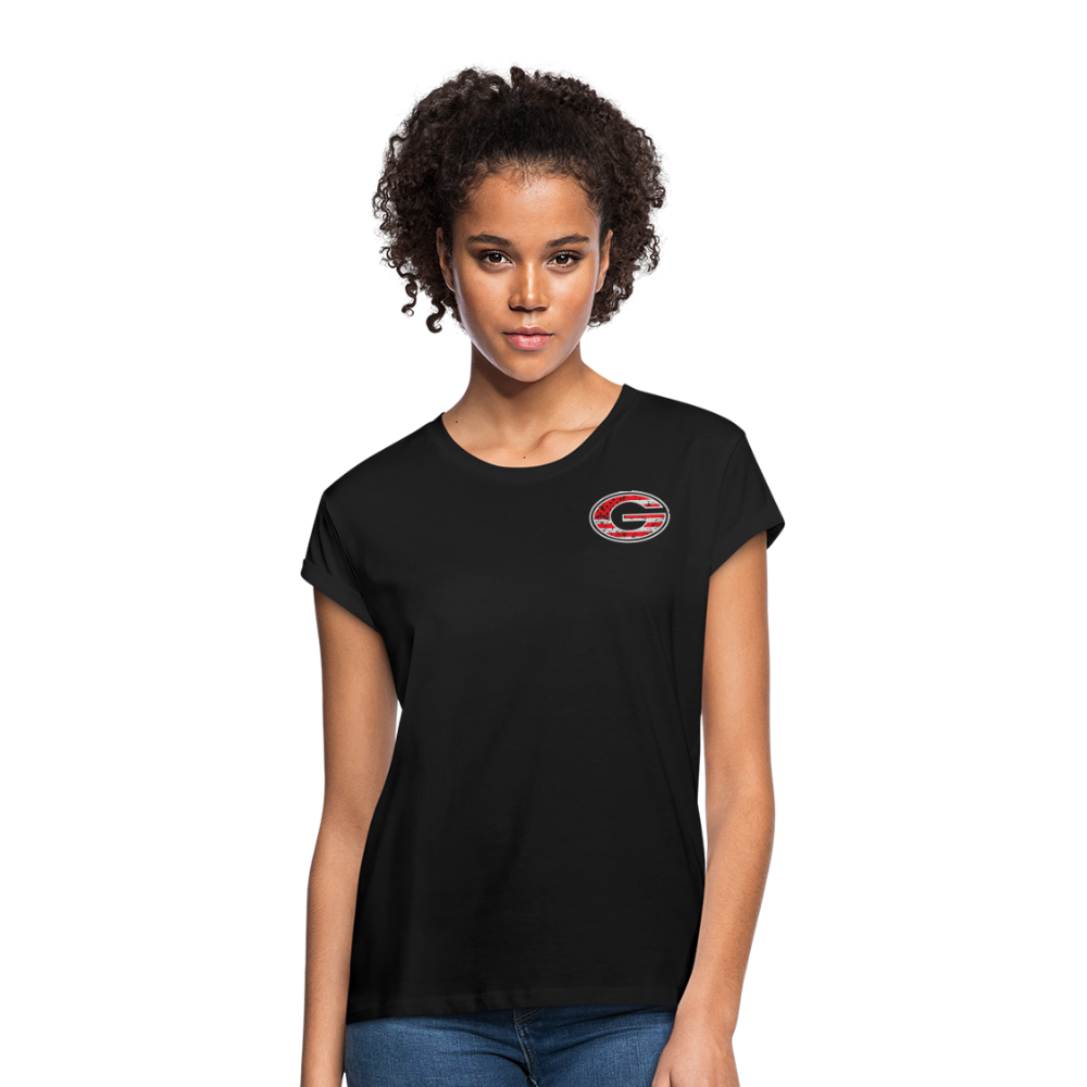 georgia • ladies patriotic G - black