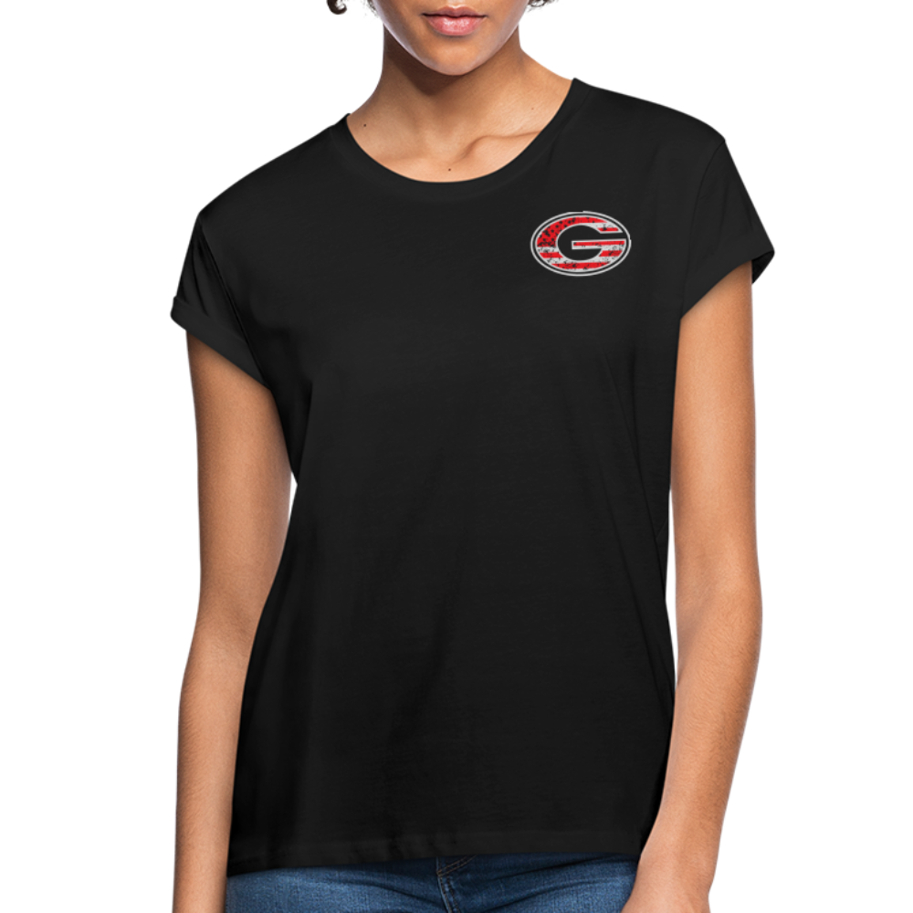 georgia • ladies patriotic G - black