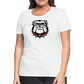 georgia • ladies dawg head - white