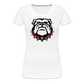 georgia • ladies dawg head - white