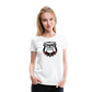 georgia • ladies dawg head - white