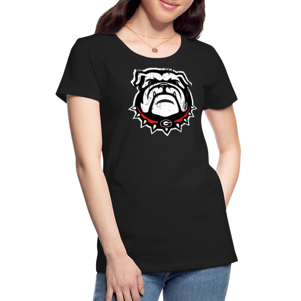 georgia • ladies dawg head - black