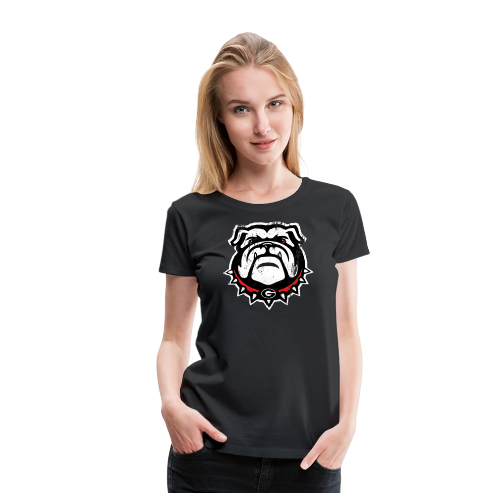 georgia • ladies dawg head - black