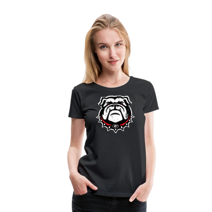 georgia • ladies dawg head - black