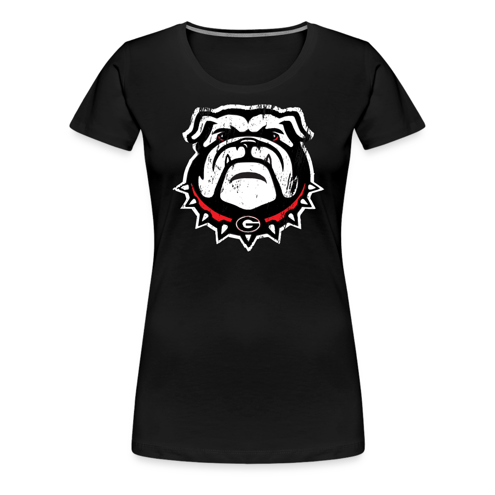 georgia • ladies dawg head - black