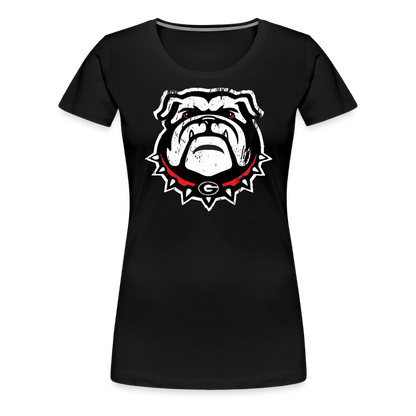 georgia • ladies dawg head - black