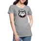 georgia • ladies dawg head - heather gray