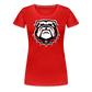 georgia • ladies dawg head - red