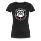 georgia • ladies dawg head - charcoal grey