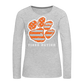 clemson • ladies tiger nation long sleeve - heather gray