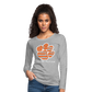 clemson • ladies tiger nation long sleeve - heather gray