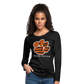 clemson • ladies tiger nation long sleeve - charcoal grey