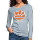 clemson • ladies tiger nation long sleeve - heather ice blue