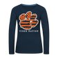 clemson • ladies tiger nation long sleeve - deep navy