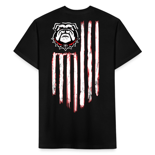 georgia • dawg flag - black