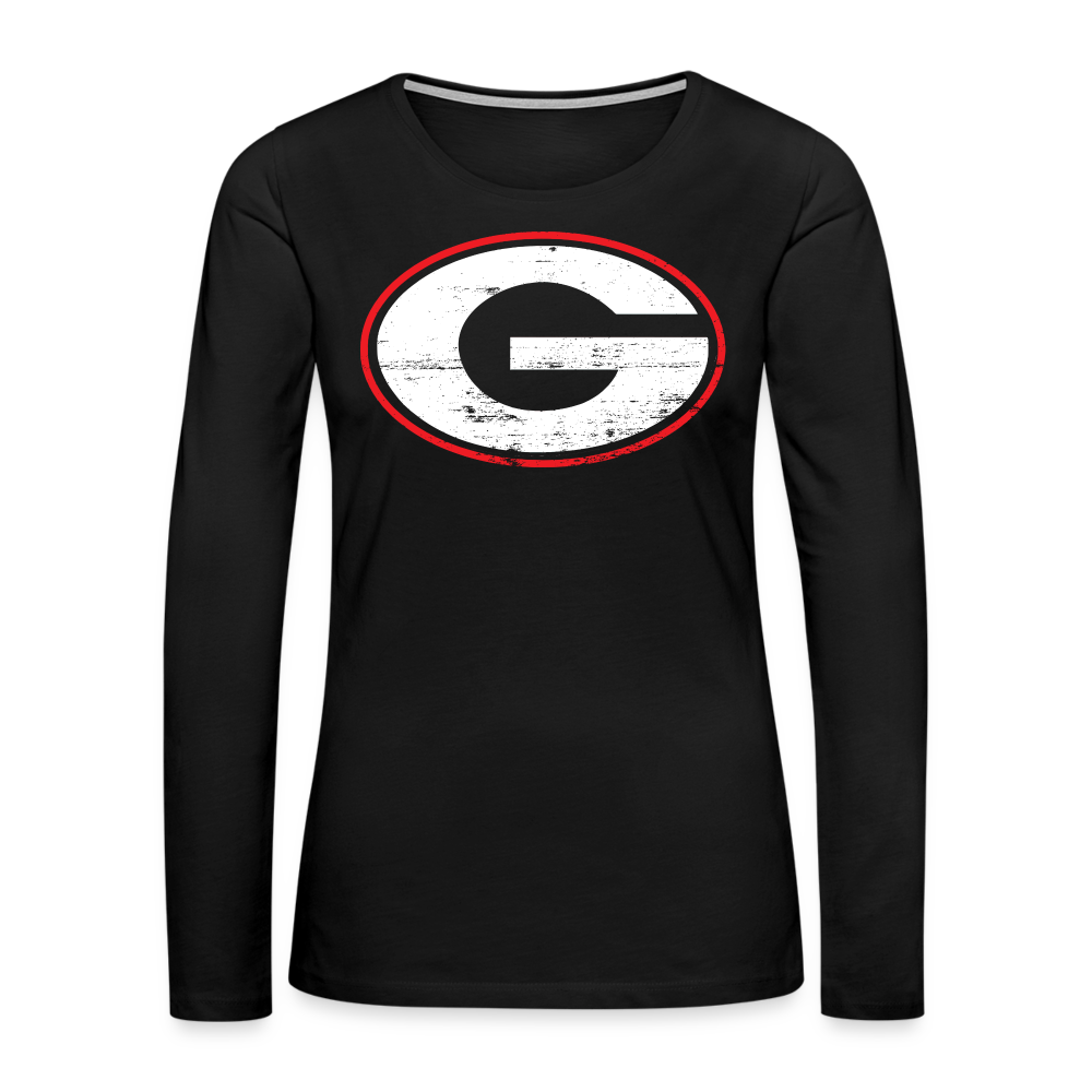 georgia • classic g long sleeve - black