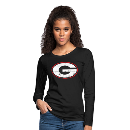 georgia • classic g long sleeve - black