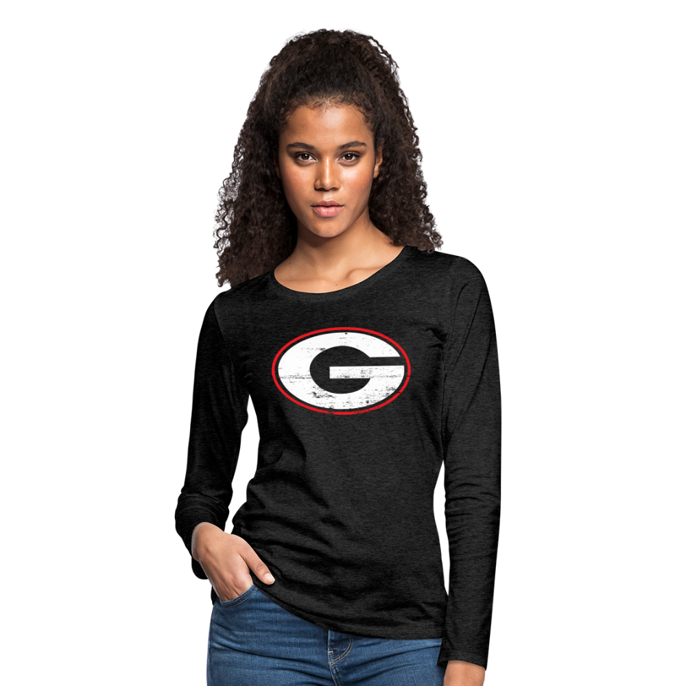 georgia • classic g long sleeve - charcoal grey