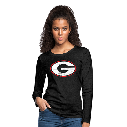 georgia • classic g long sleeve - charcoal grey