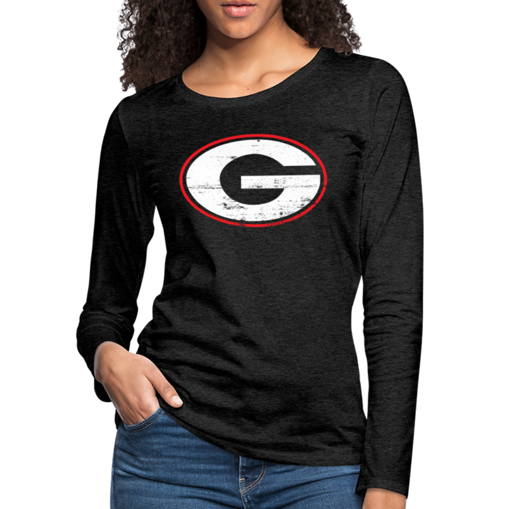 georgia • classic g long sleeve - charcoal grey