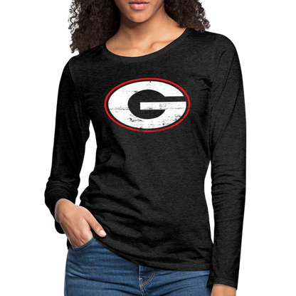 georgia • classic g long sleeve - charcoal grey