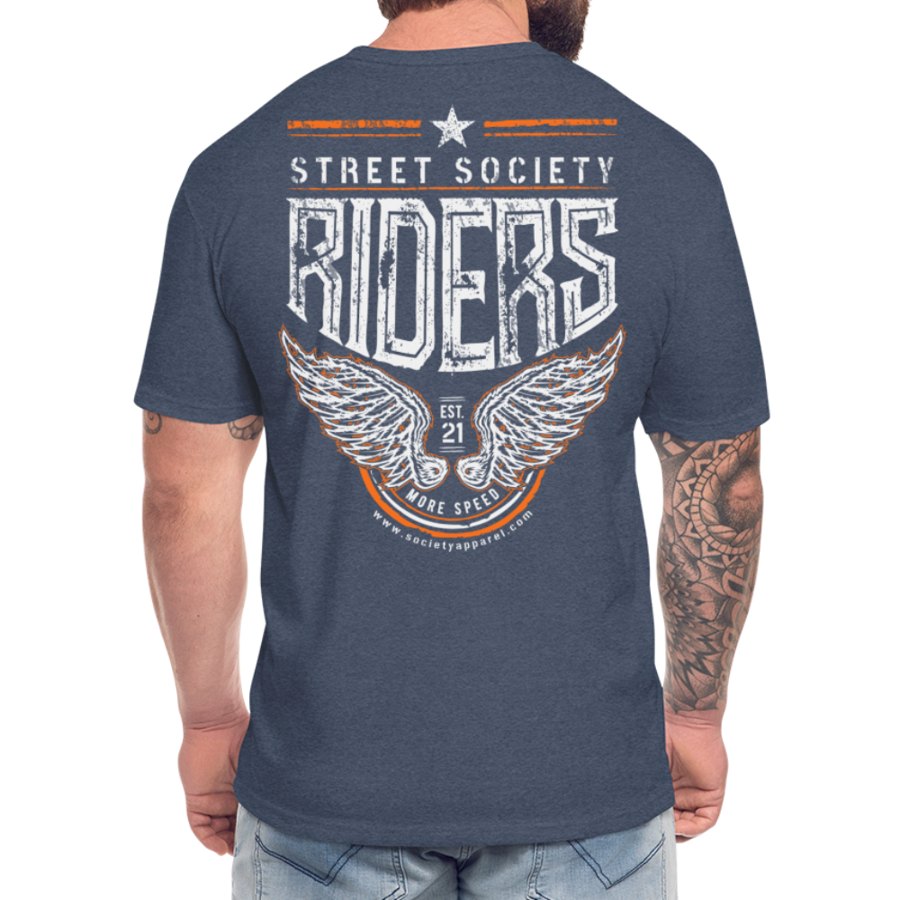 street society • riders - heather navy